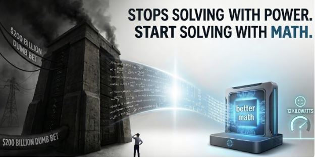 The 12-Kilowatt Revolution: Stacking Quantum and AI to Solve the Compute Crisis