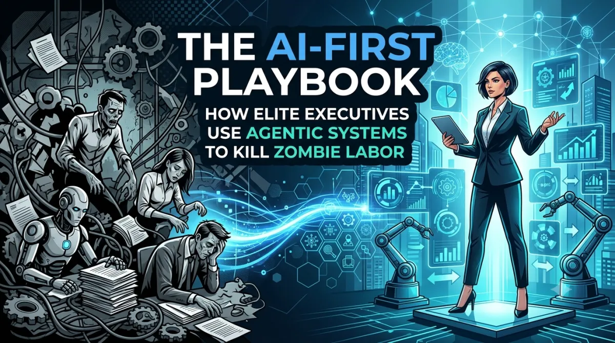 The AI-First Playbook: How Elite Executives Use Agentic Systems to Kill Zombie Labor