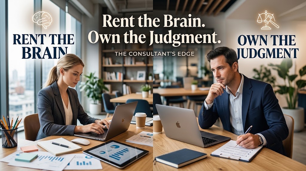 Rent the Brain. Own the Judgment.