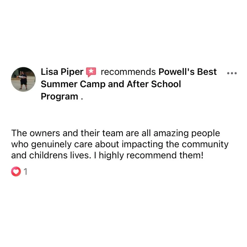 5 Star Review For KSM Youth Sports Summer Camp