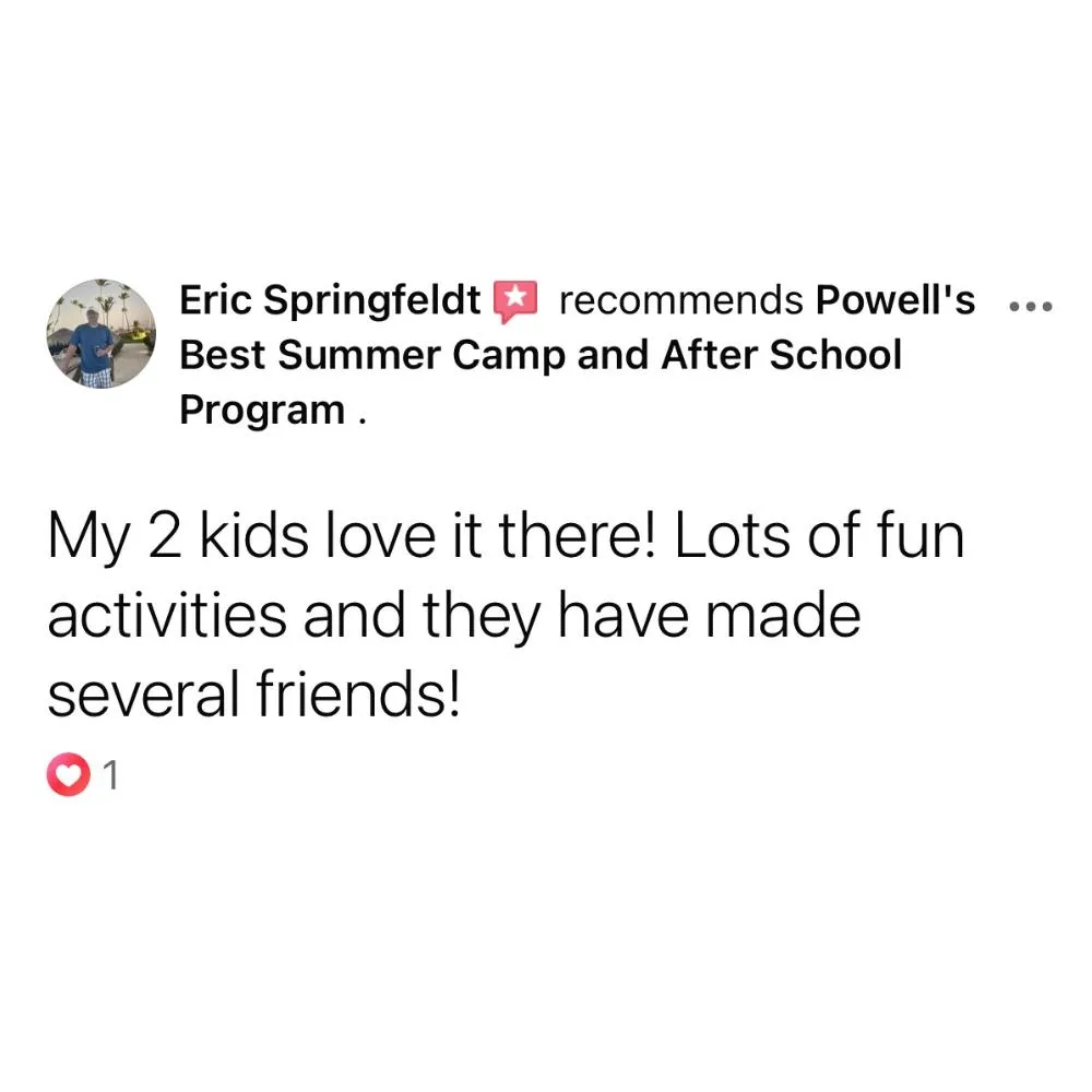 5 Star Review For KSM Youth Sports Summer Camp!