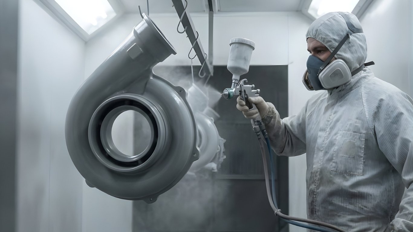 High-Temperature Powder Coating