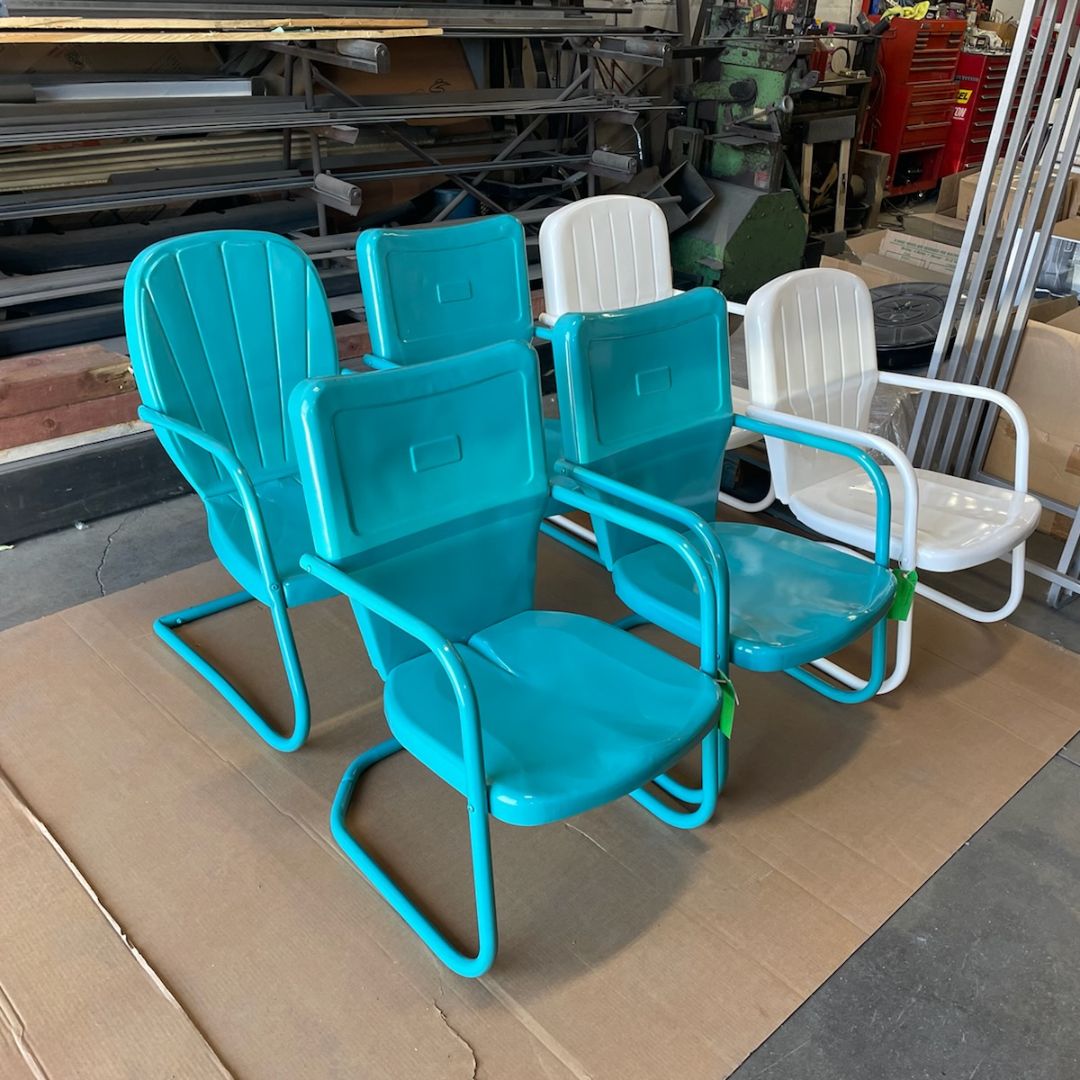 After Powder Coating Chair