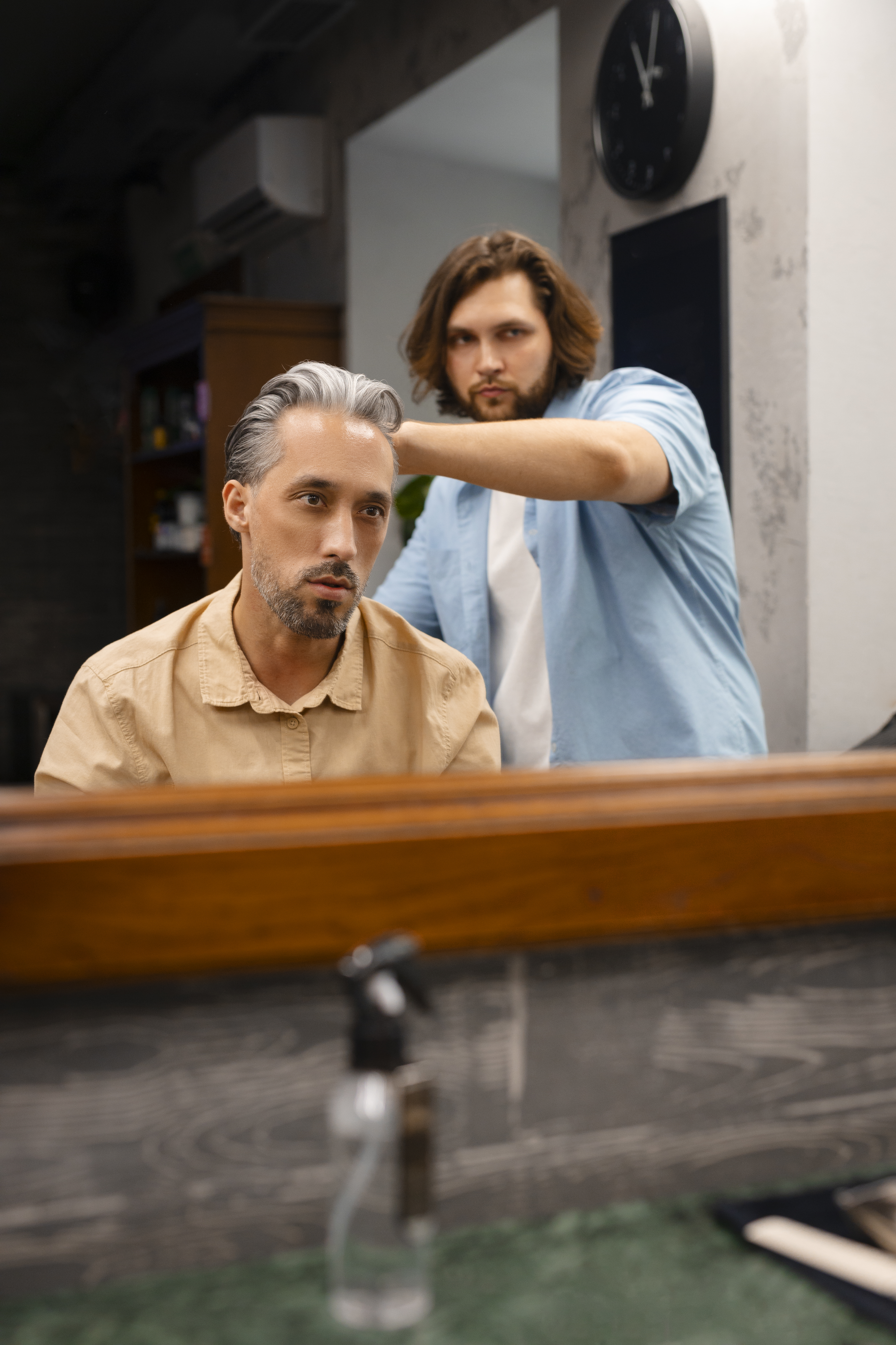 Beard shaping detail