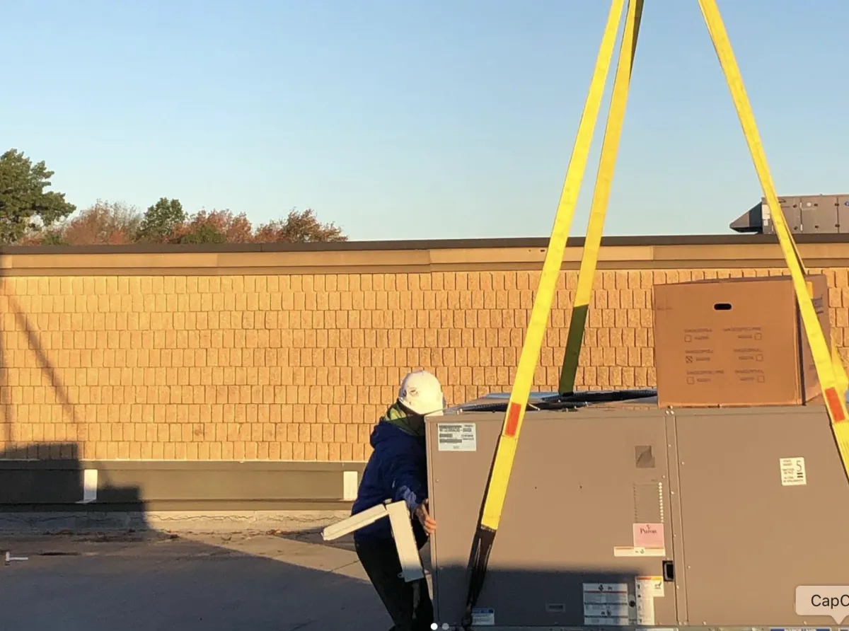 Plumbing pipe replacement project by Wilt Mechanical Harrisburg PA