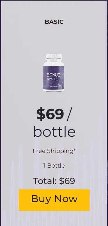 Order Sonus Complete 1 bottle