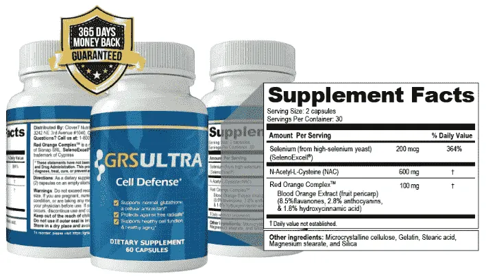 GRS Ultra Supplement Facts