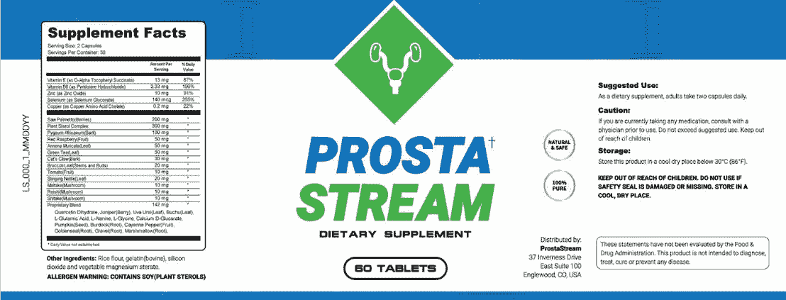 ProstaStream supplement Facts