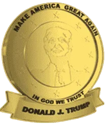Trump Patriot Badge 