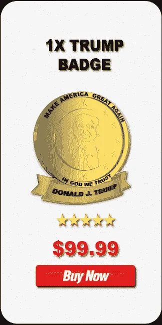 Order 1X Trump Badge