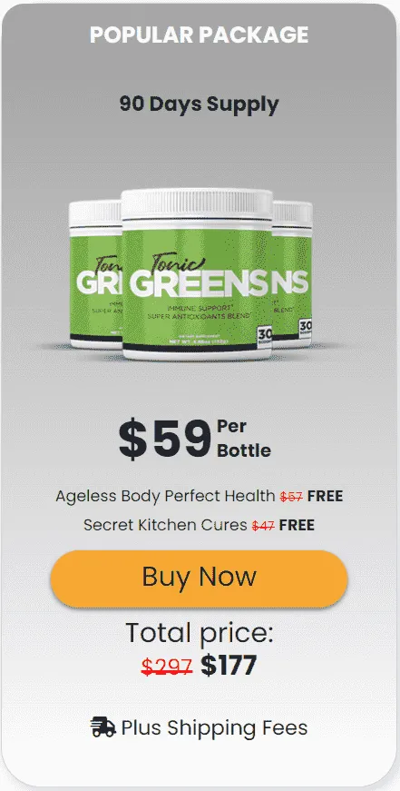 Order Tonic Greens 3 bottles