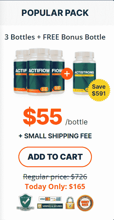 Order Actiflow 3 bottles