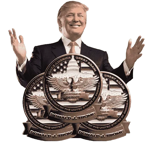 Donald Trump with Badges