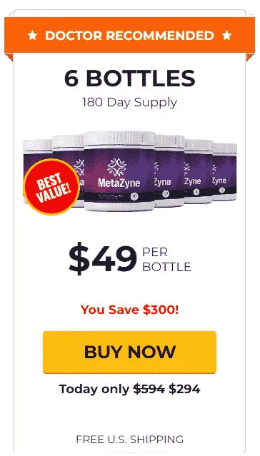 Order MetaZyne 6 bottles