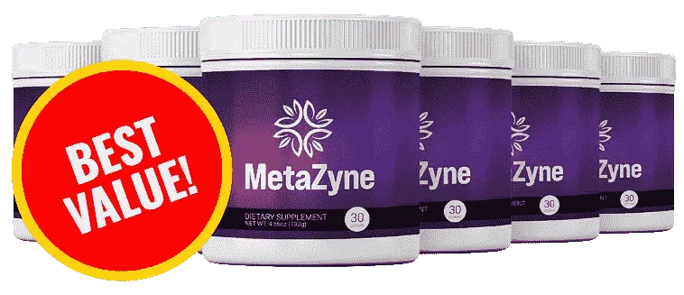 Best Value MetaZyne 6 bottles