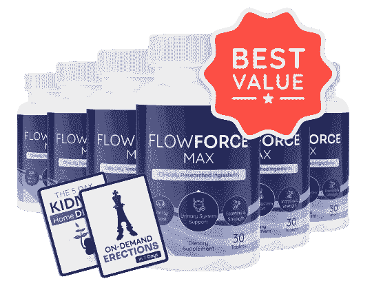 Best Value FlowForce Max 6 bottles 