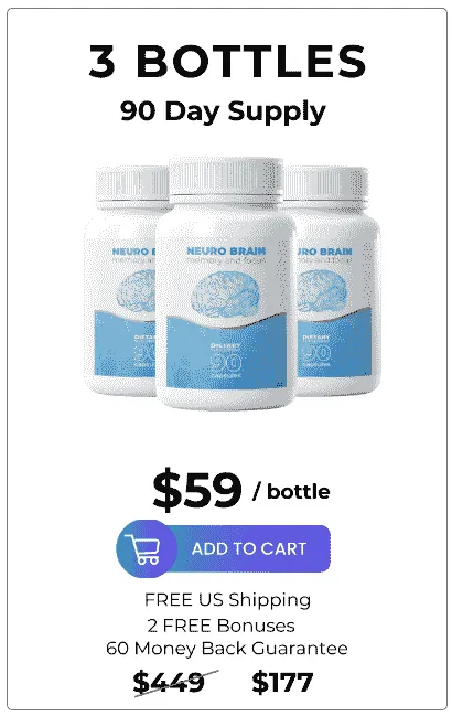 Order Neuro Brain 3 bottles