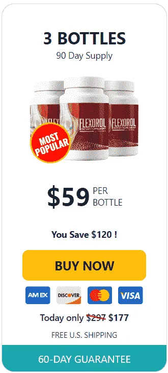 Order Flexorol 3 bottles