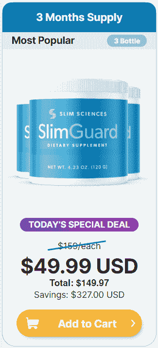 Order SlimGuard 3 bottles