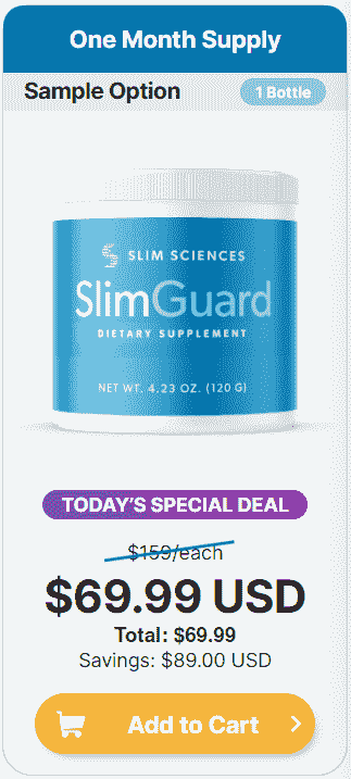 Order SlimGuard 1 bottle