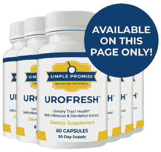 Best Value UroFresh 6 bottles.