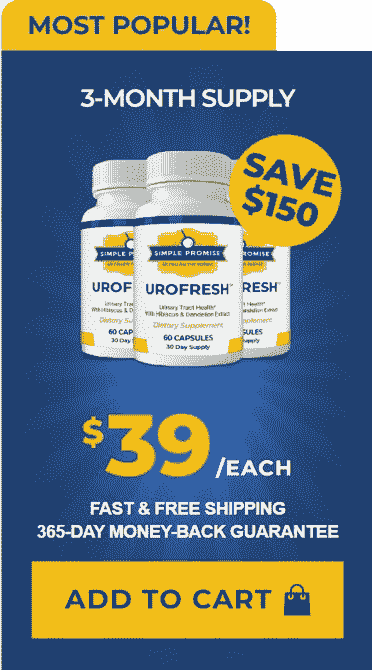 Order UroFresh 3 bottles