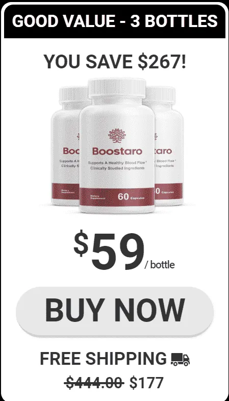 Order Boostaro 3 bottles