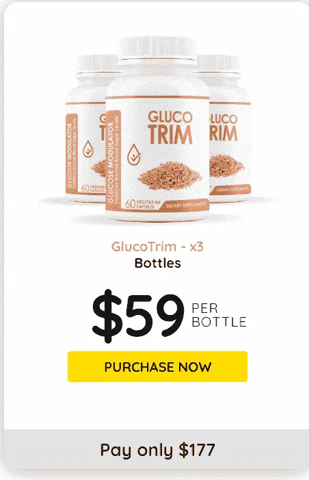 Order GlucoTrim 3 bottles