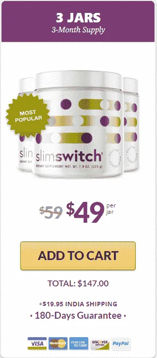 Order SlimSwitch 3 bottles