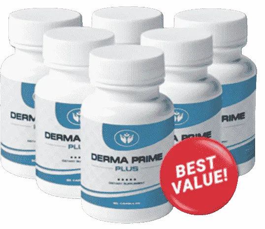 Best Value Derma Prime Plus 6 bottles.