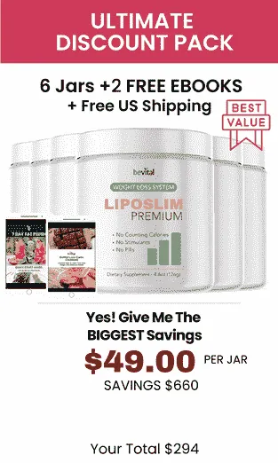 Order LipoSlim Premium 6 Jars