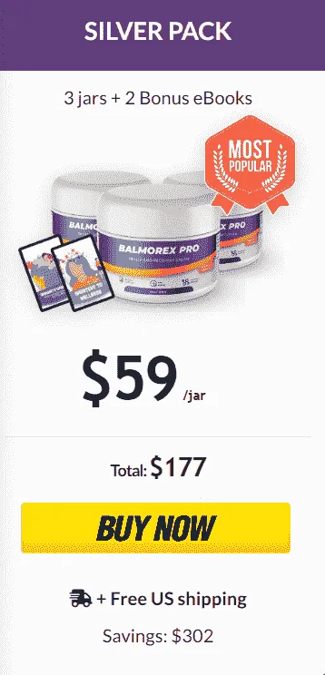 Order Balmorex Pro 3 Jars