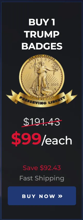 Order 1 Trump Badge