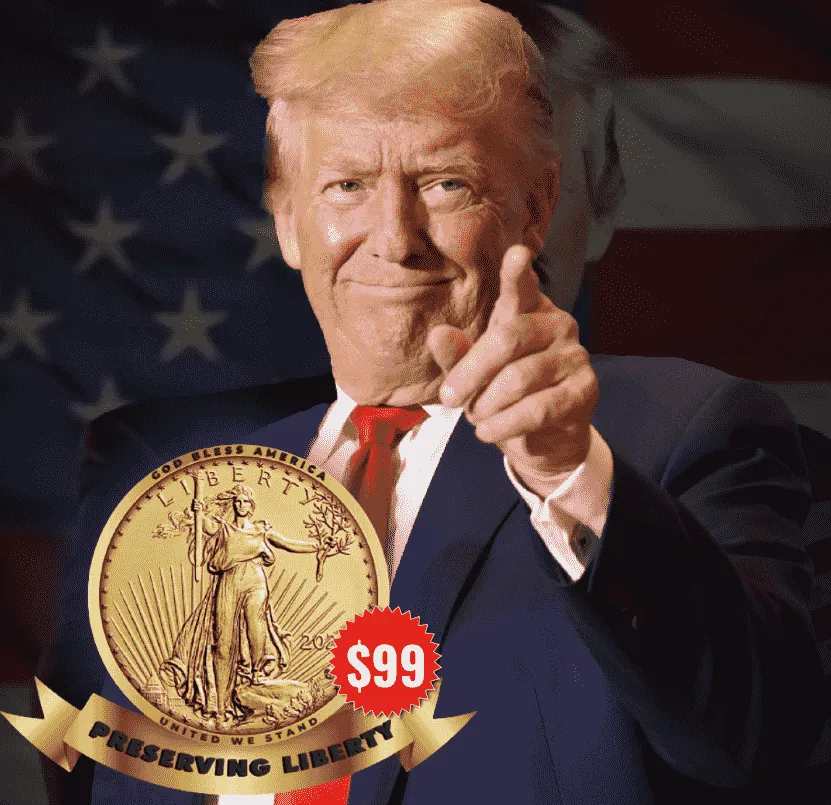 Buy Now Trump Badge