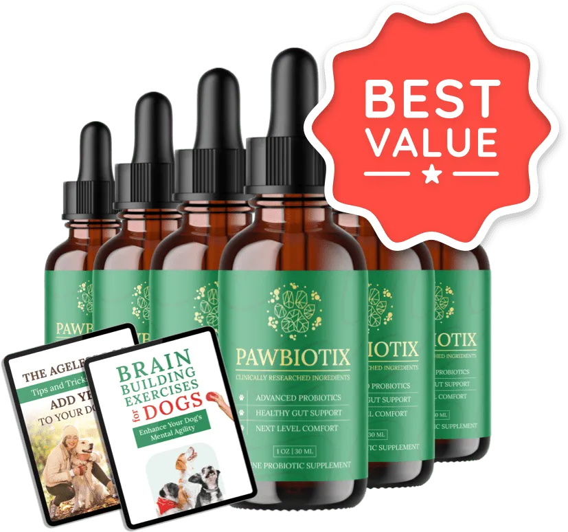 Best Value Pawbiotix 6 bottles 