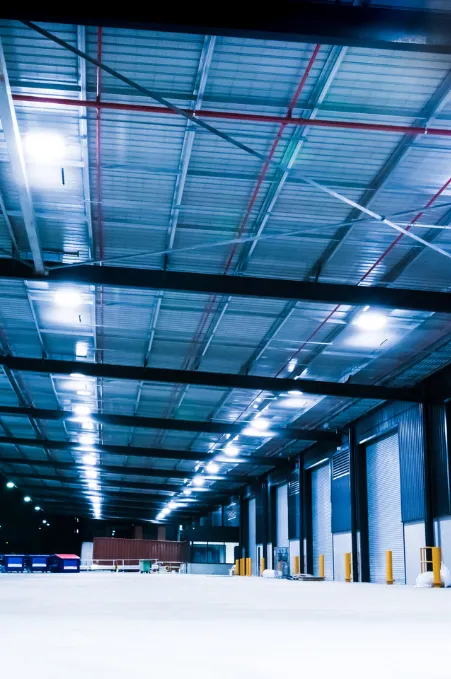 industrial lighting design and installation