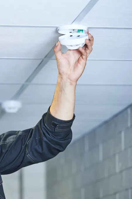 smoke detector installation