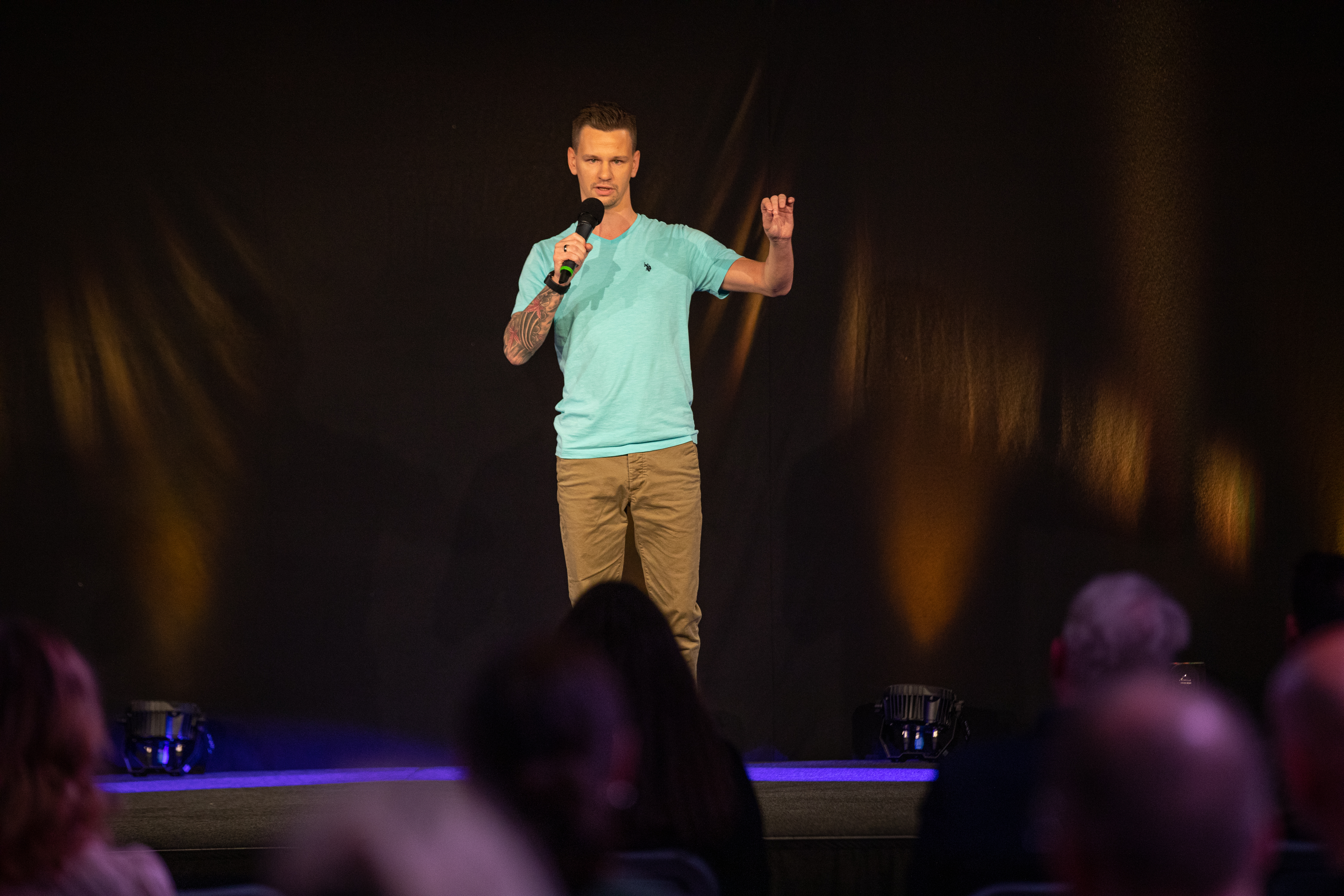 Two seagulls walking on the sand of a beach