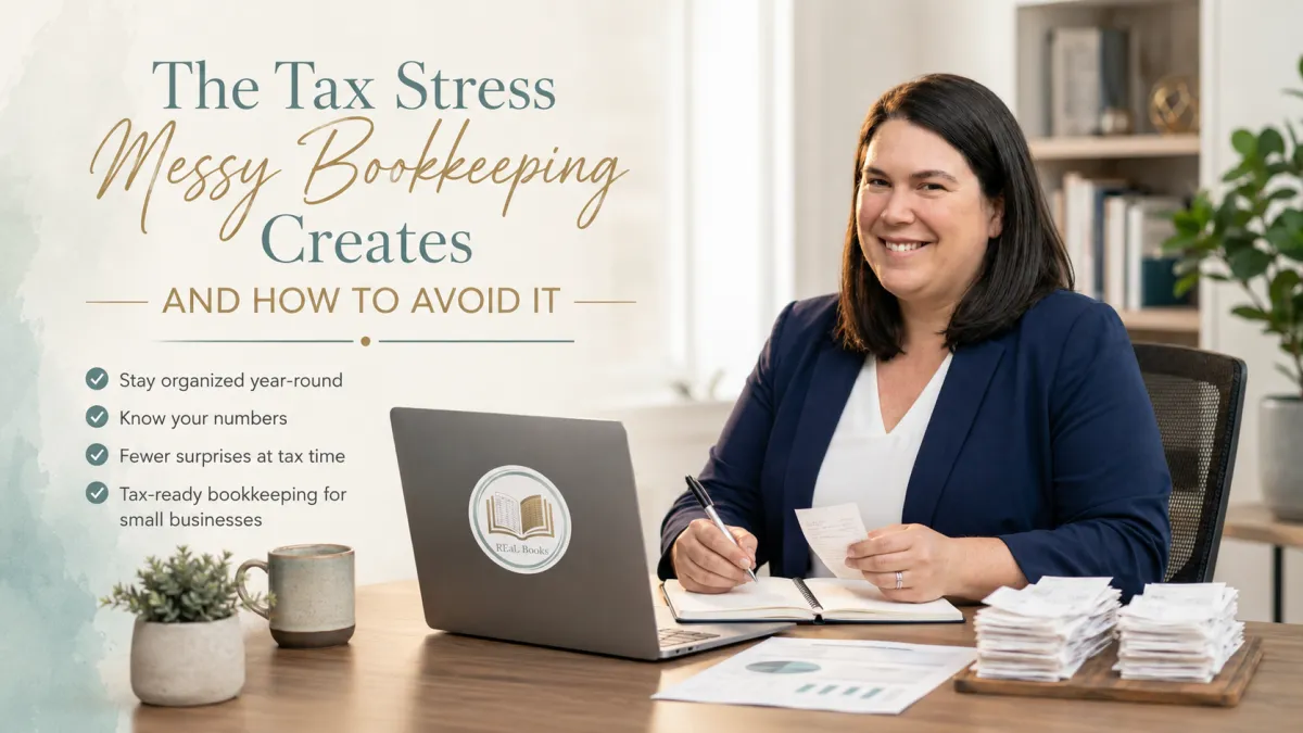 The Tax Stress Messy Bookkeeping Creates and How to Avoid It