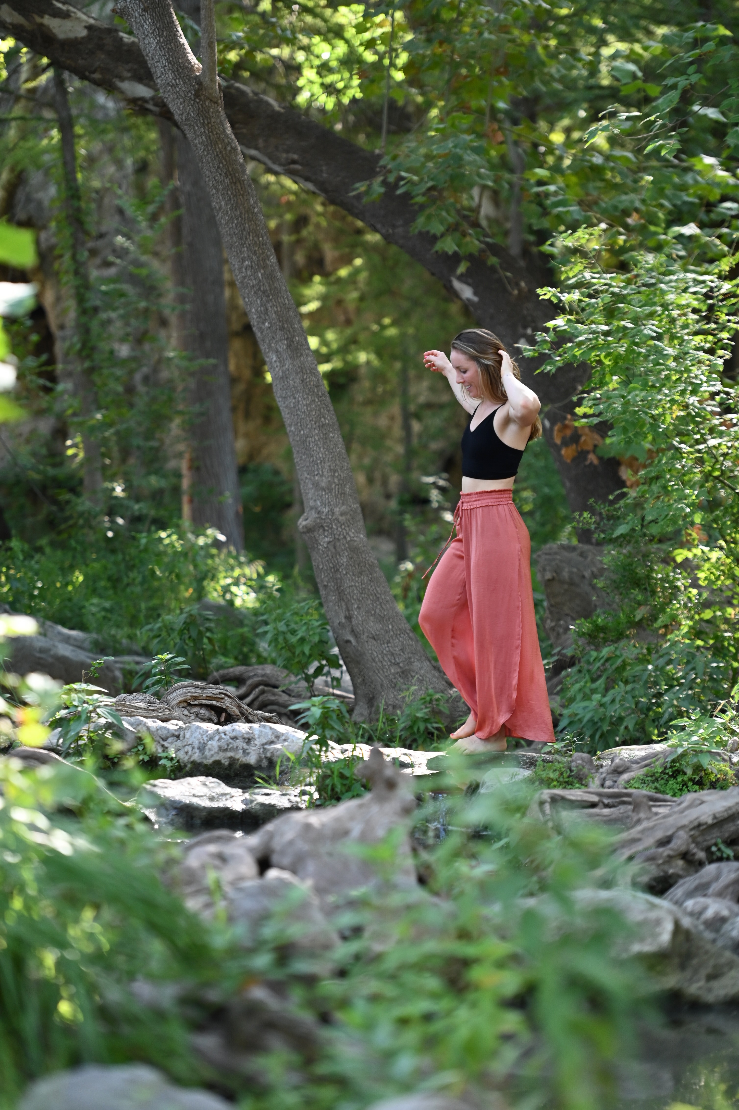 Madeleine, founder of Wild Roots, organic portrait