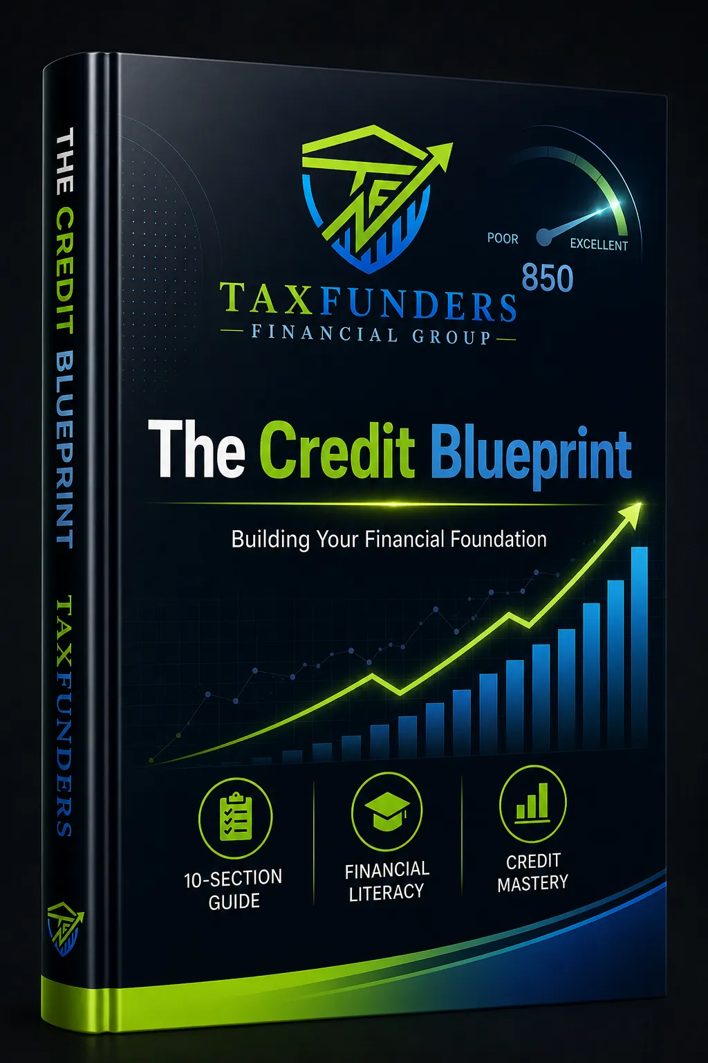 The Credit Blueprint 3D Book Cover