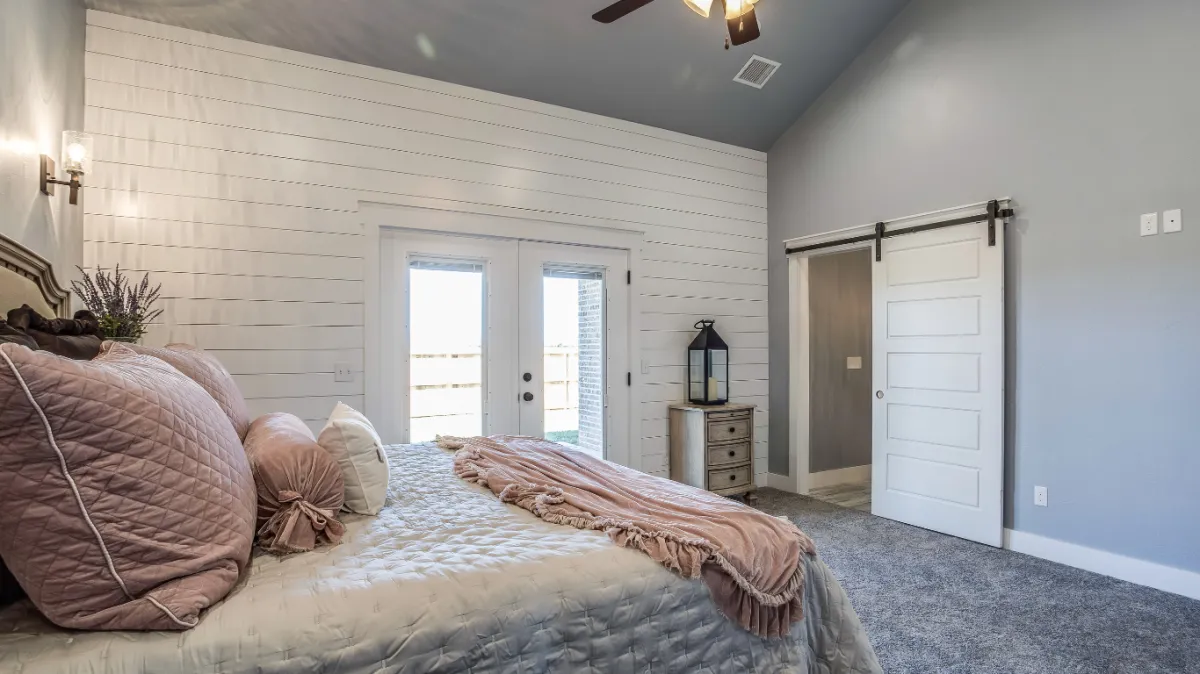 Completed bedroom remodel example for Abbeville homeowners
