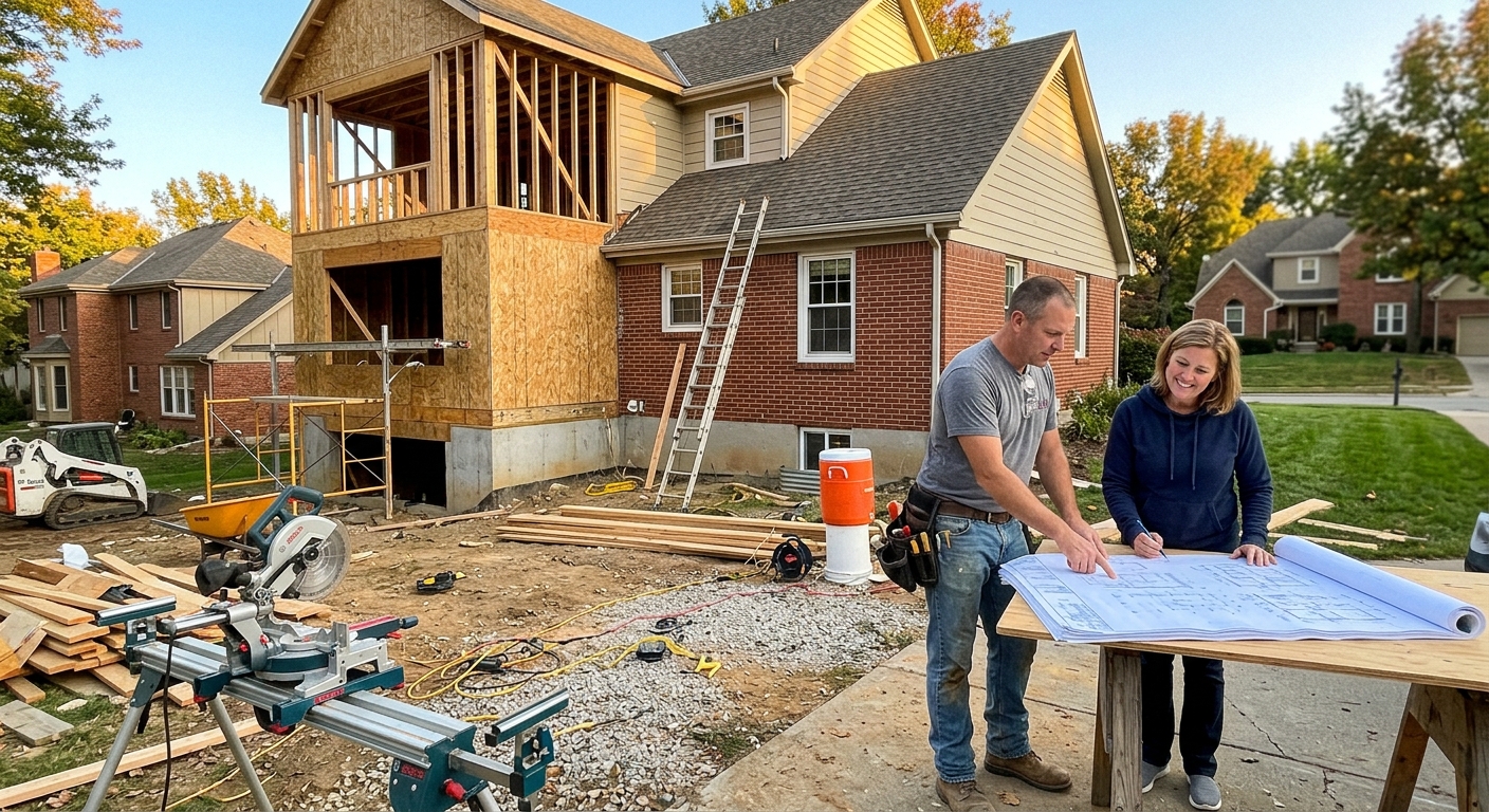 Custom Home Additions in Kansas City and Olathe: What to Expect