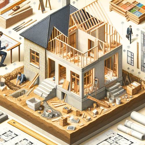 illustrated example of the process architects follow in design work, for new home design & planning olathe ks