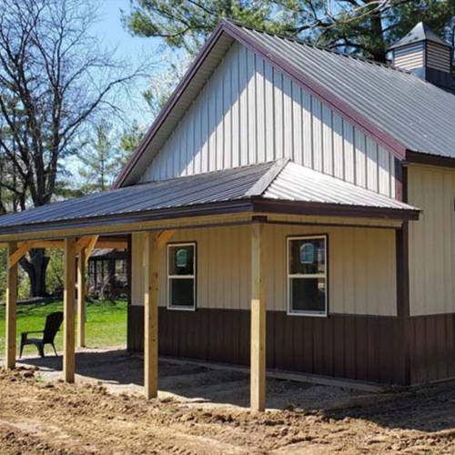 rural pole barn build with windows, for custom home additions & expansions olathe ks.