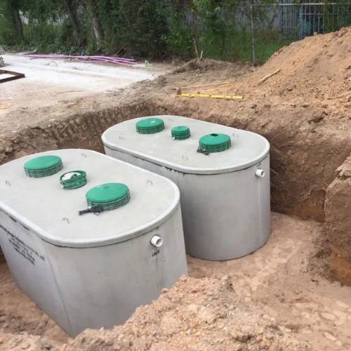 new septic system being installed, for Septic System Services Olathe KS