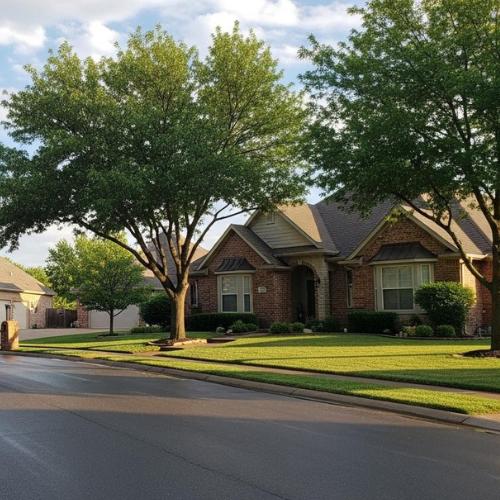 Luxury custom home development in Leexa KS