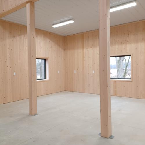 basement in middle of renovation, for basement remodeling & renovation in olathe, ks.