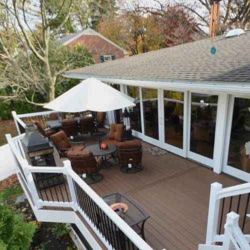 custom build deck for rehab home, for custom deck building in olathe ks