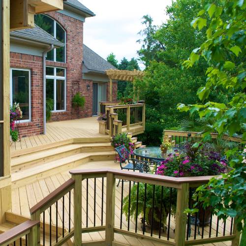custom deck and screened porch design, for custom deck building in olathe ks